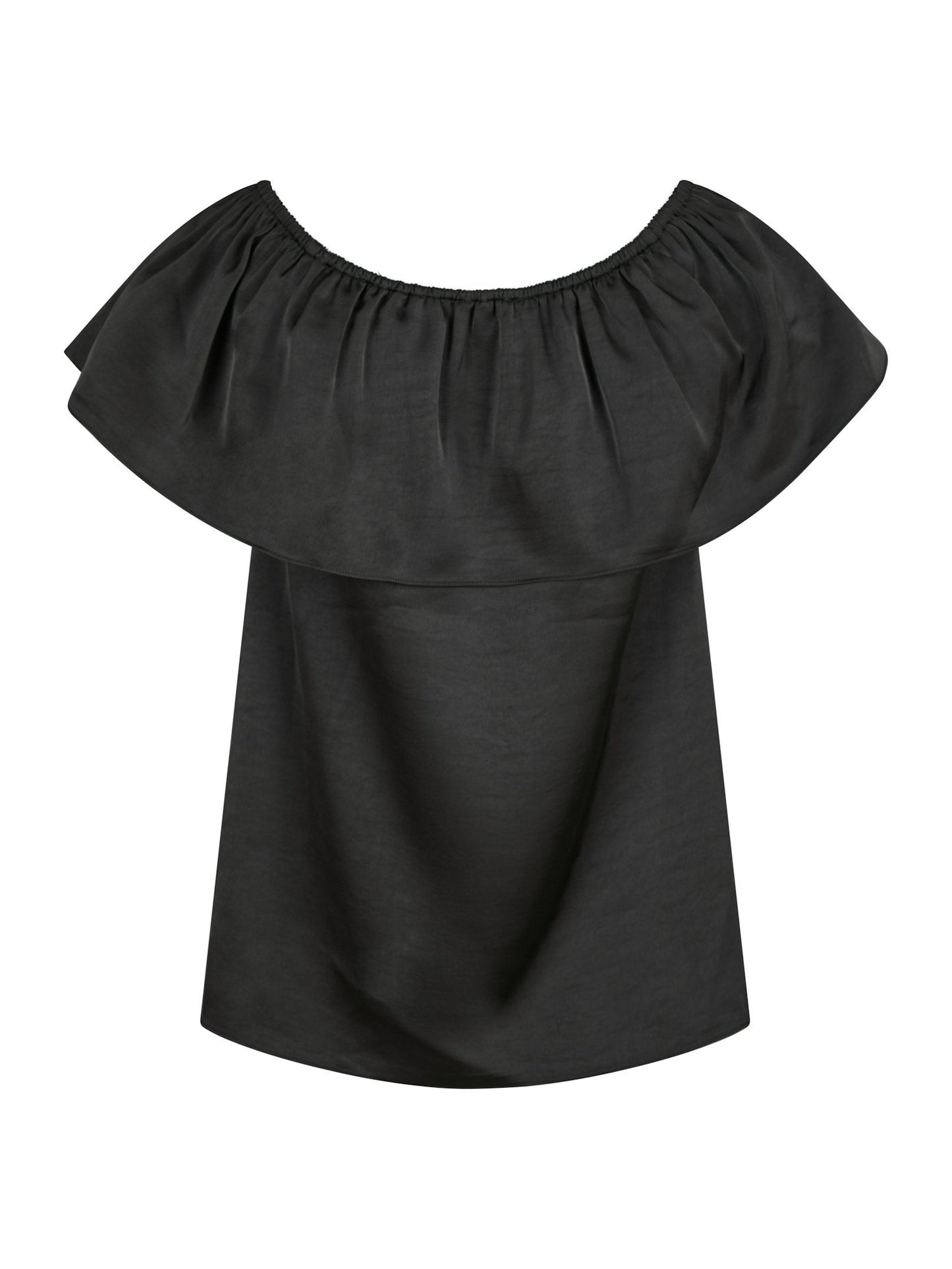KRIS HEAVY SATEEN TOP Top
