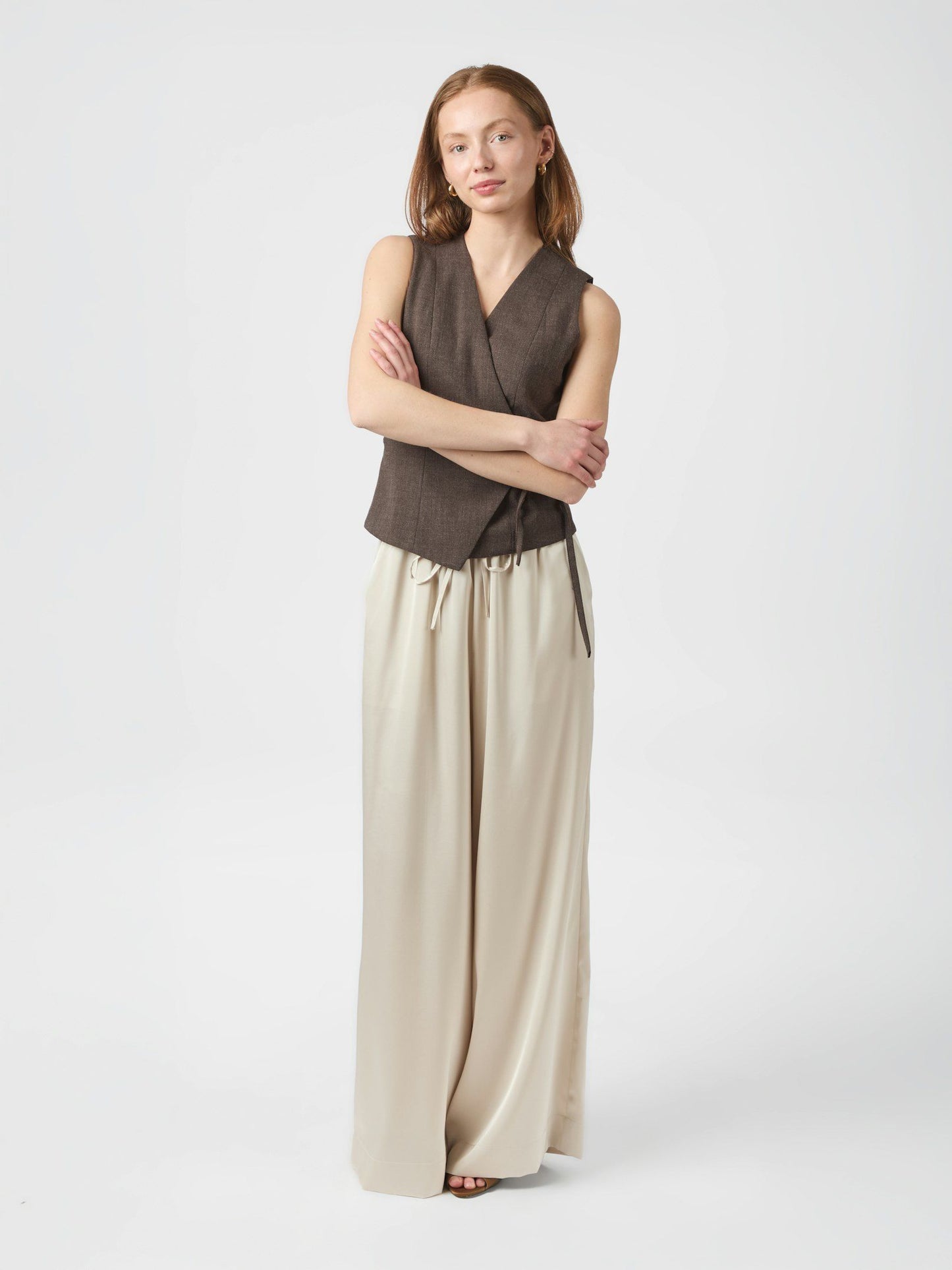 SEBBA SATIN PANTS