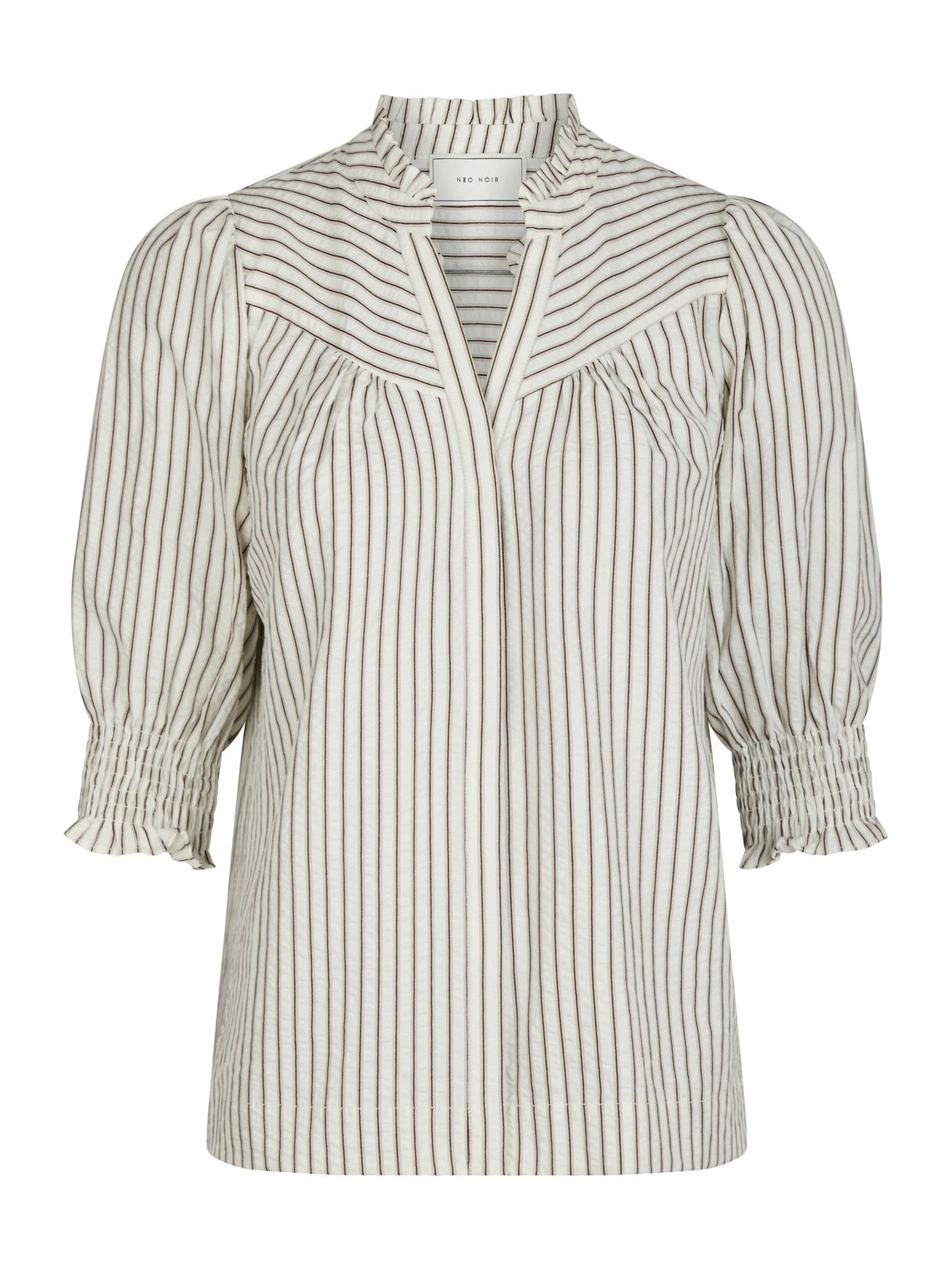 DIANA CREPE STRIPE Top