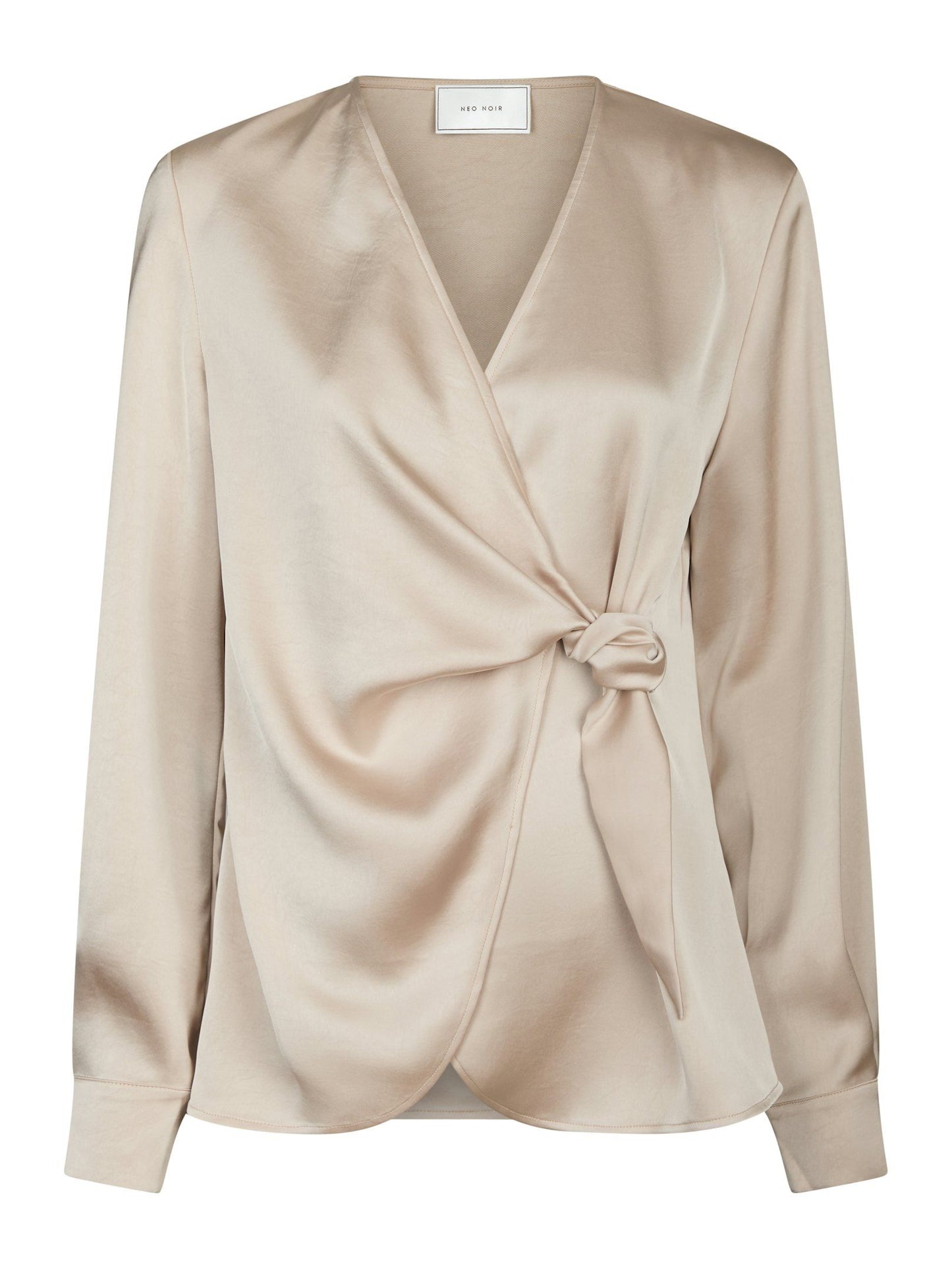 PETRIS HEAVY SATEEN TOP
