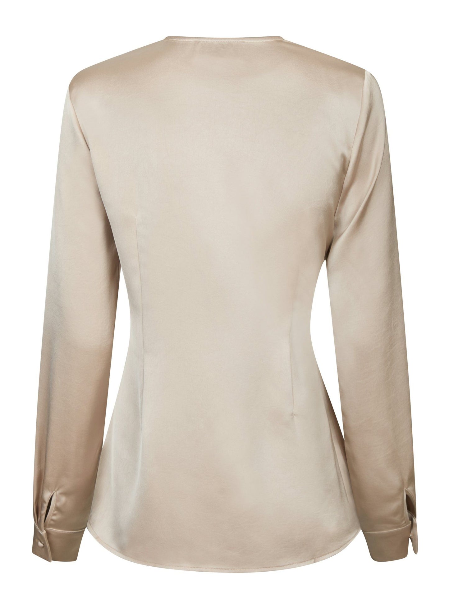 PETRIS HEAVY SATEEN TOP
