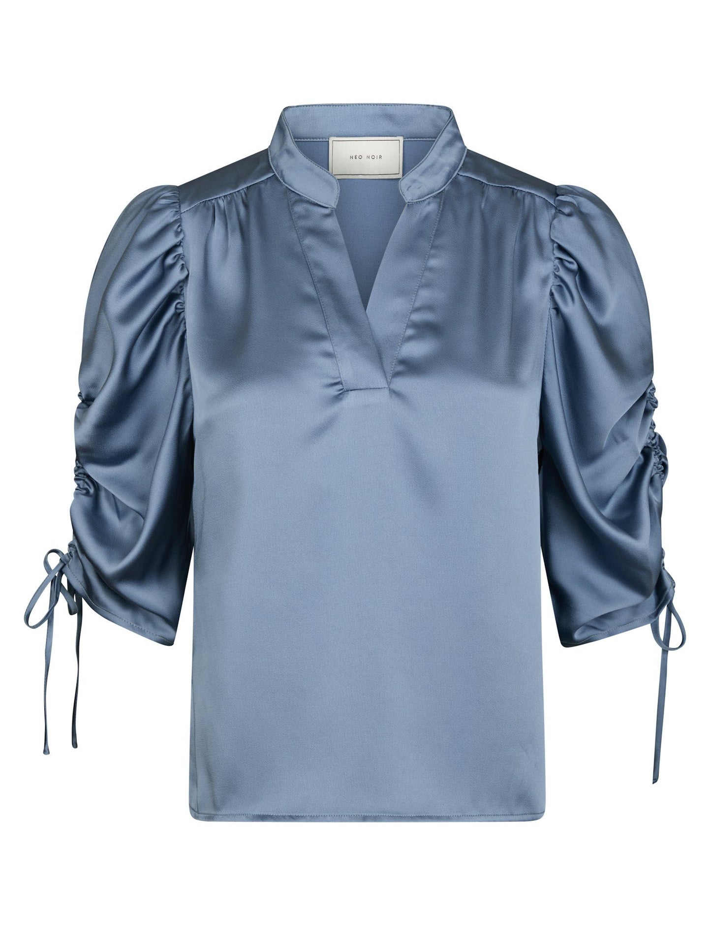 ALVIRA DRAPY SATIN TOP