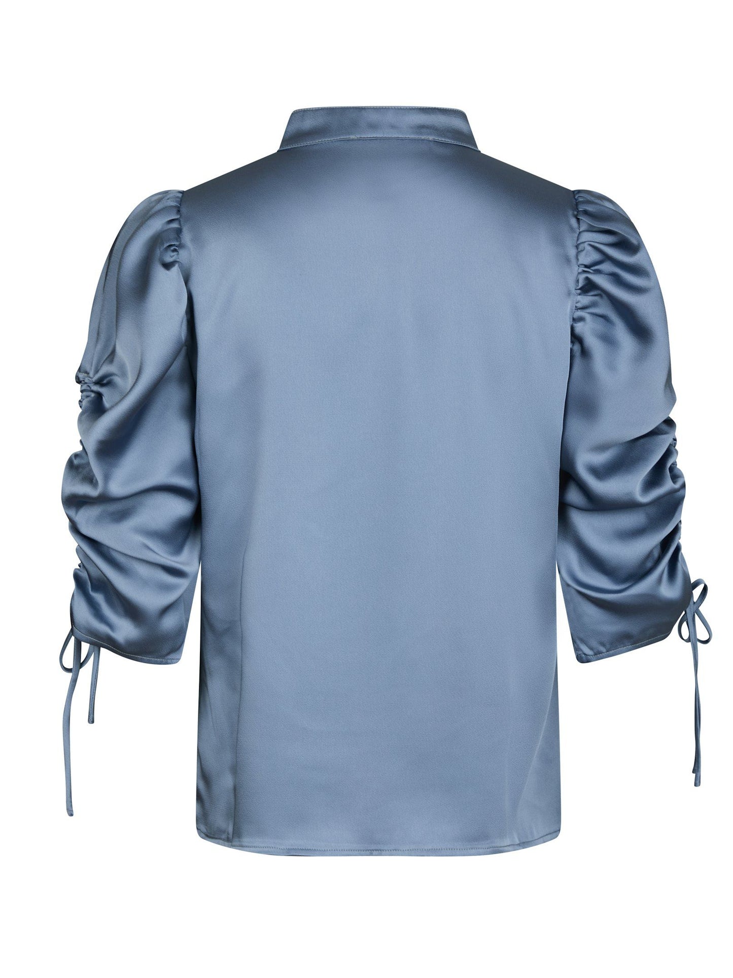 ALVIRA DRAPY SATIN TOP