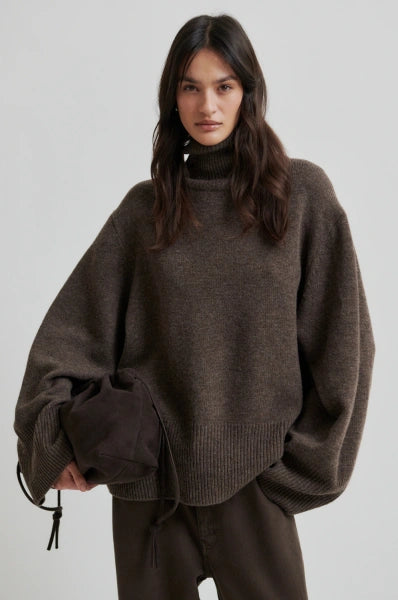 ALPHA KNIT T-NECK STRIK