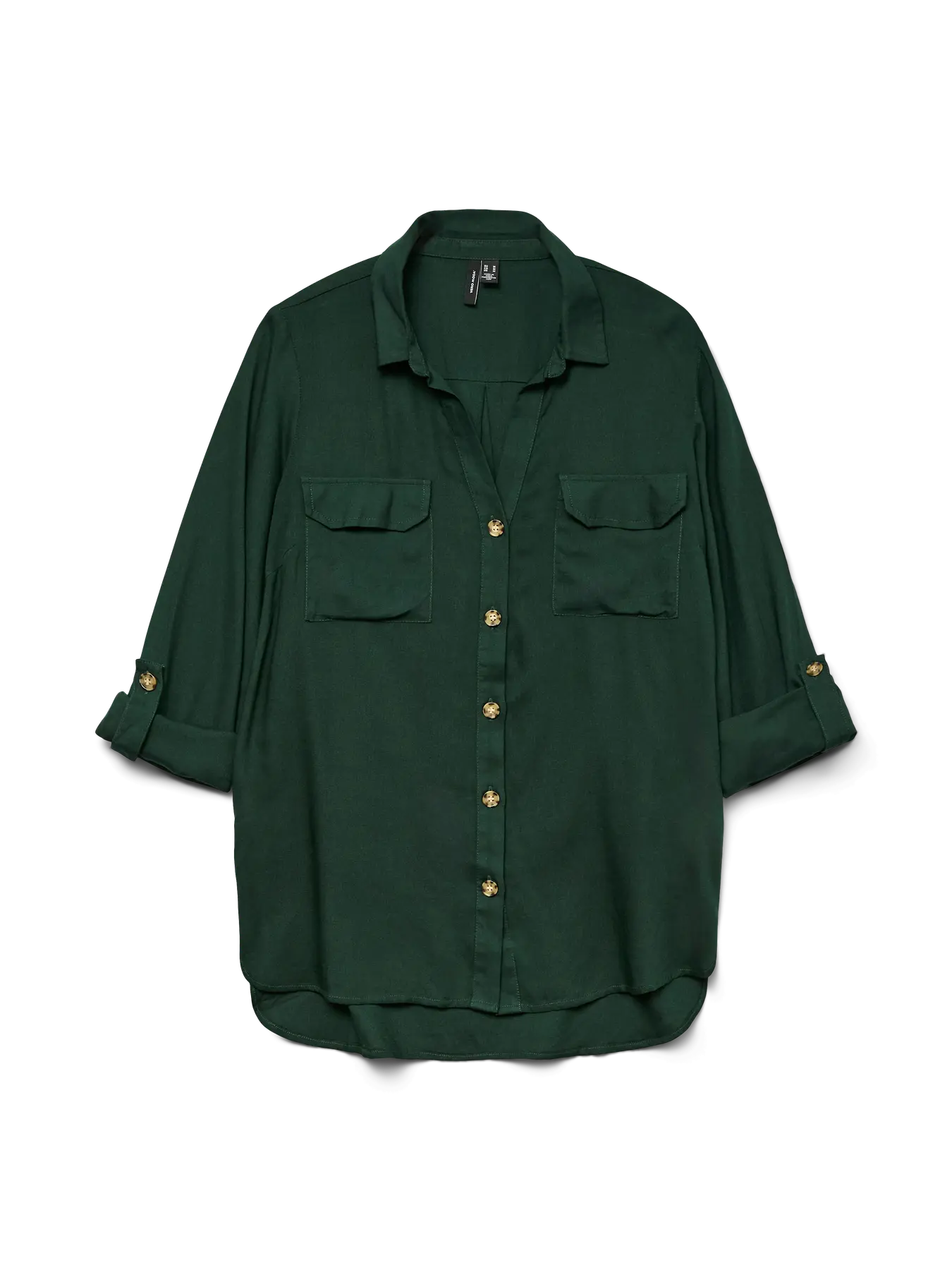 VM BUMPY L/S SHIRT GRØN Skjort
