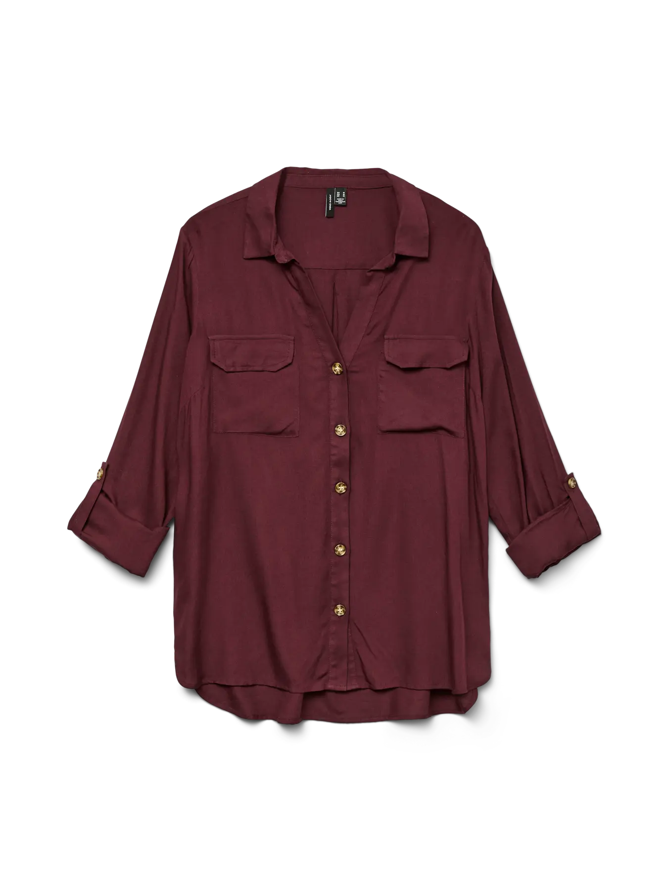 VM BUMPY L/S SHIRT BORDEAUX S