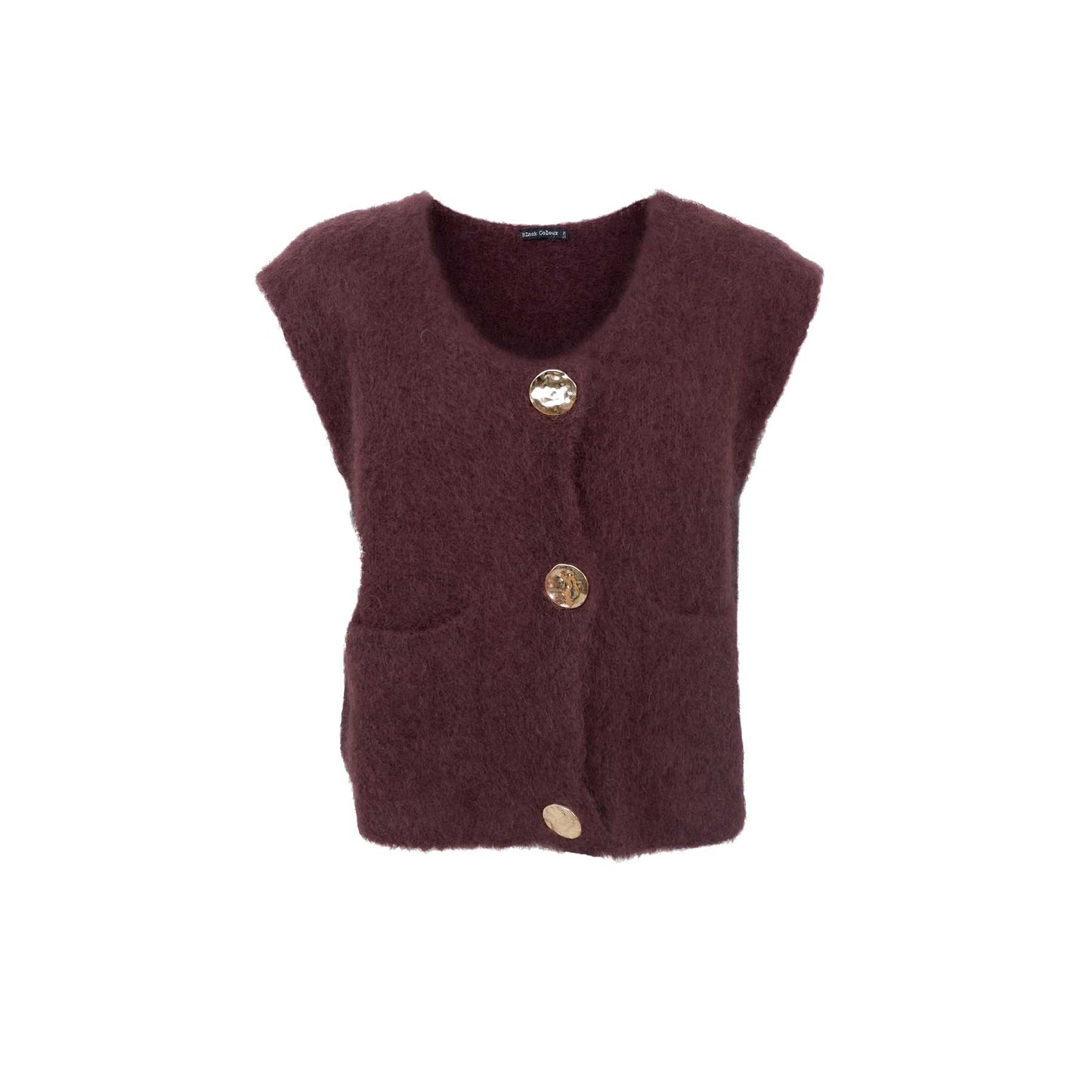 BCBJOERK KNITTED BUTTON VEST