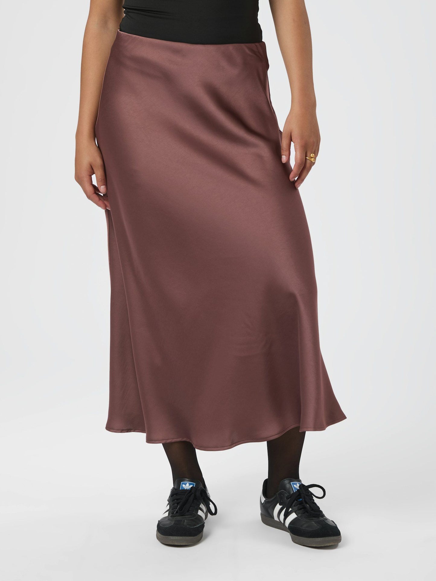BOVARY SKIRT DARK ROSE NEDERD