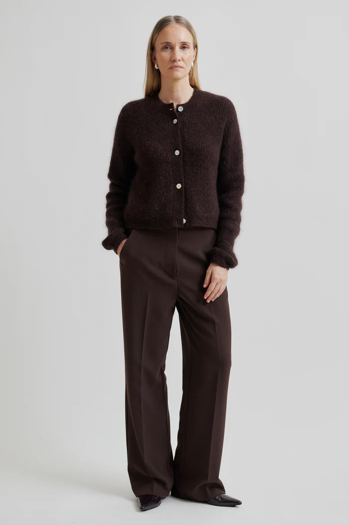 FIQUE CLASSIC PANTS BRUN