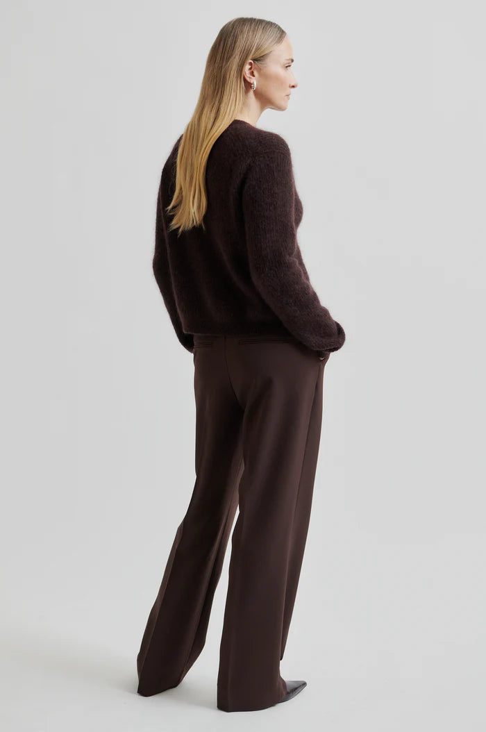 FIQUE CLASSIC PANTS BRUN
