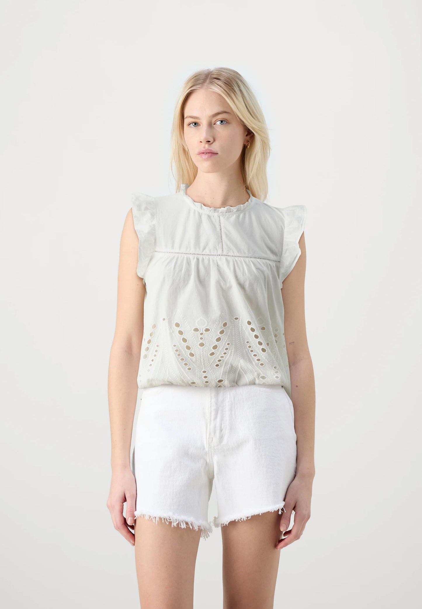 JDYMILEY S/L ANGLAISE TOP