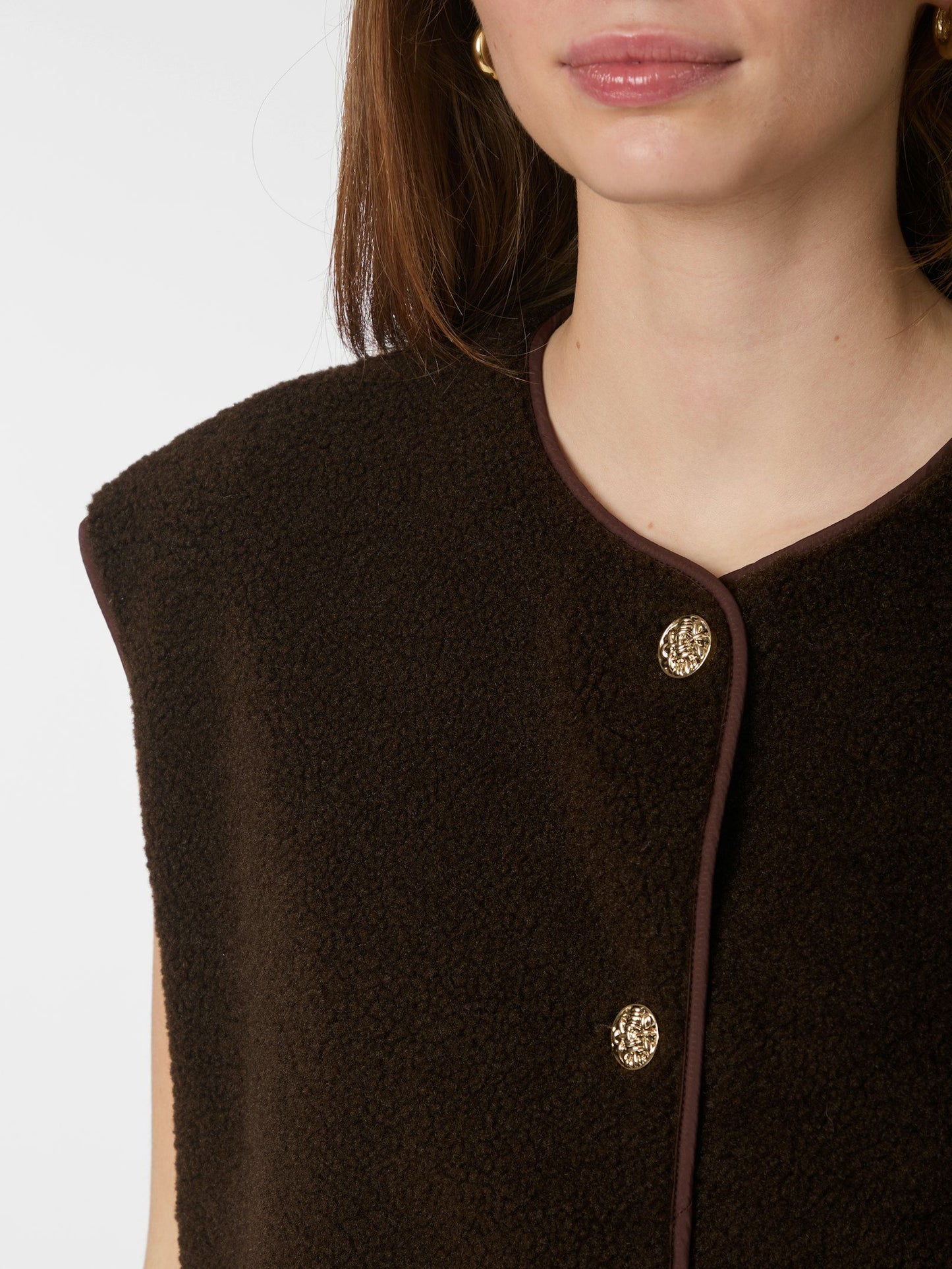 MARIKO TEDDY VEST