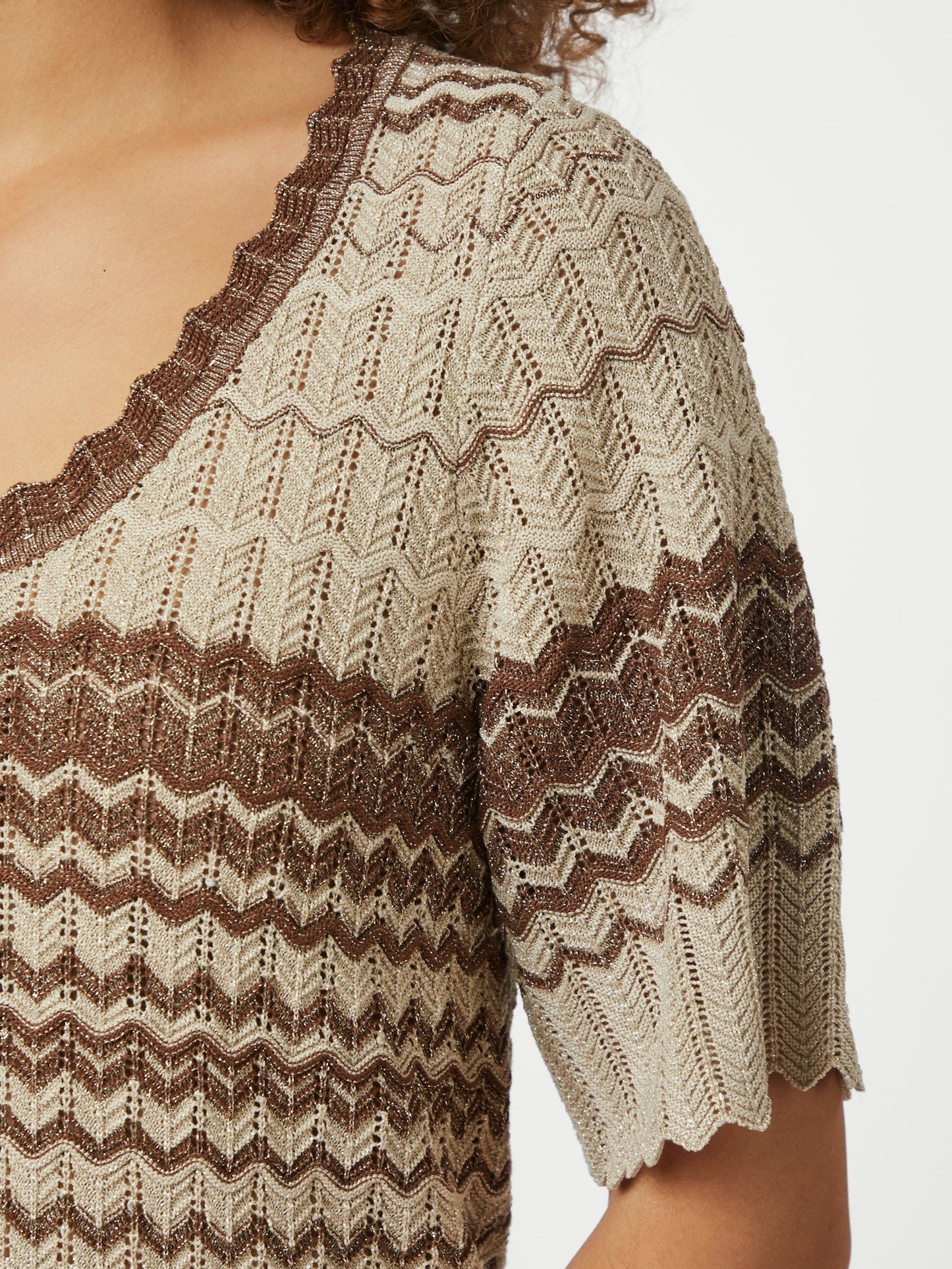 NN MEIKO STITCH KNIT BLOUSE To