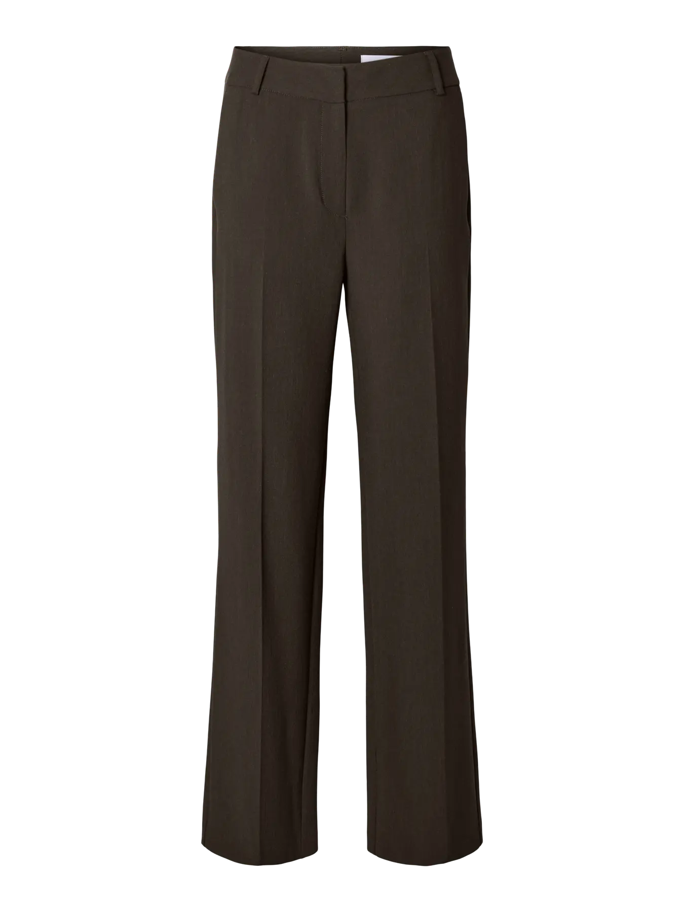 SLFRITA MW WIDE PANT BRUN