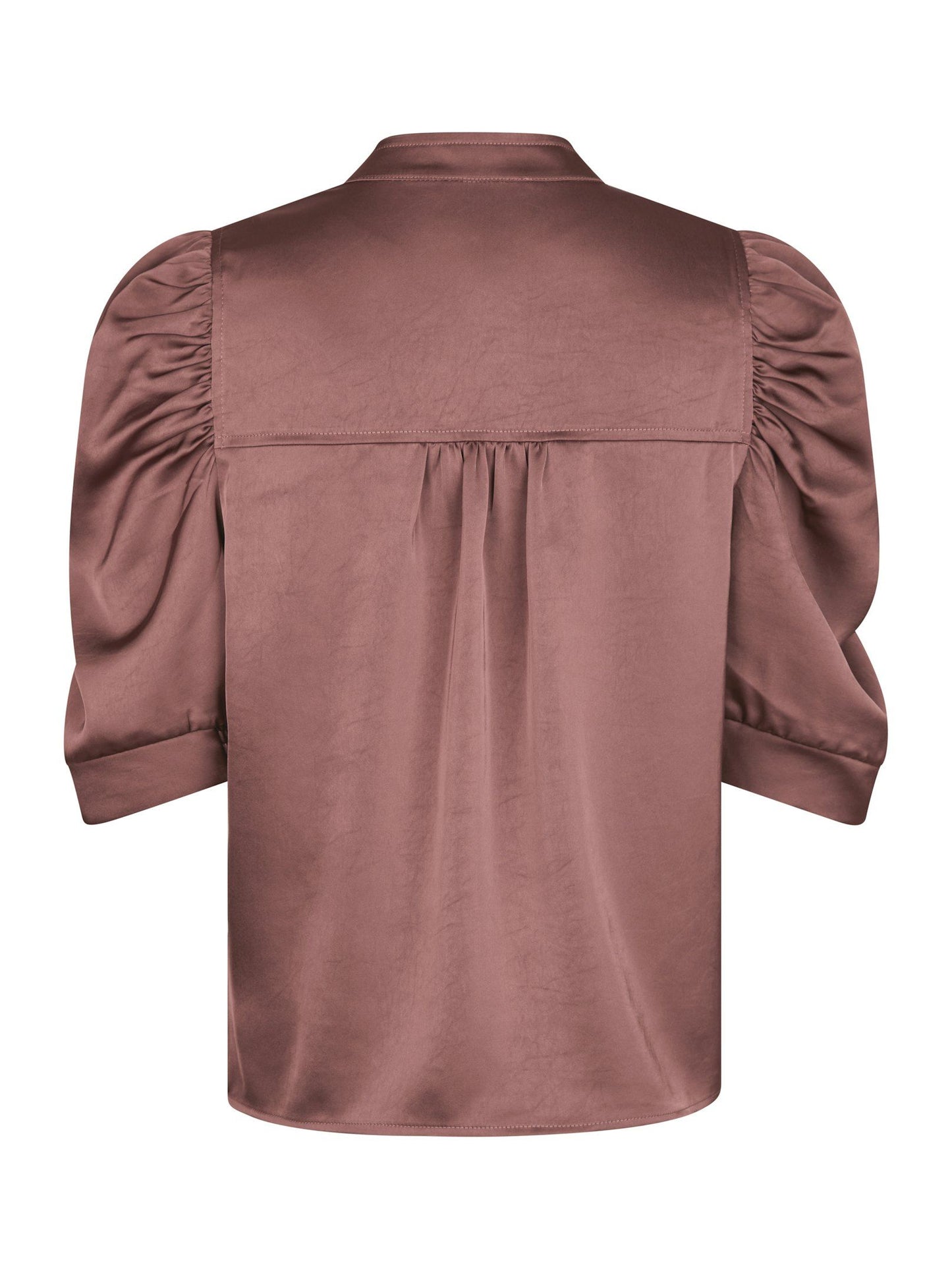 ROELLA HEAVY SATEEN BLOUSE Top