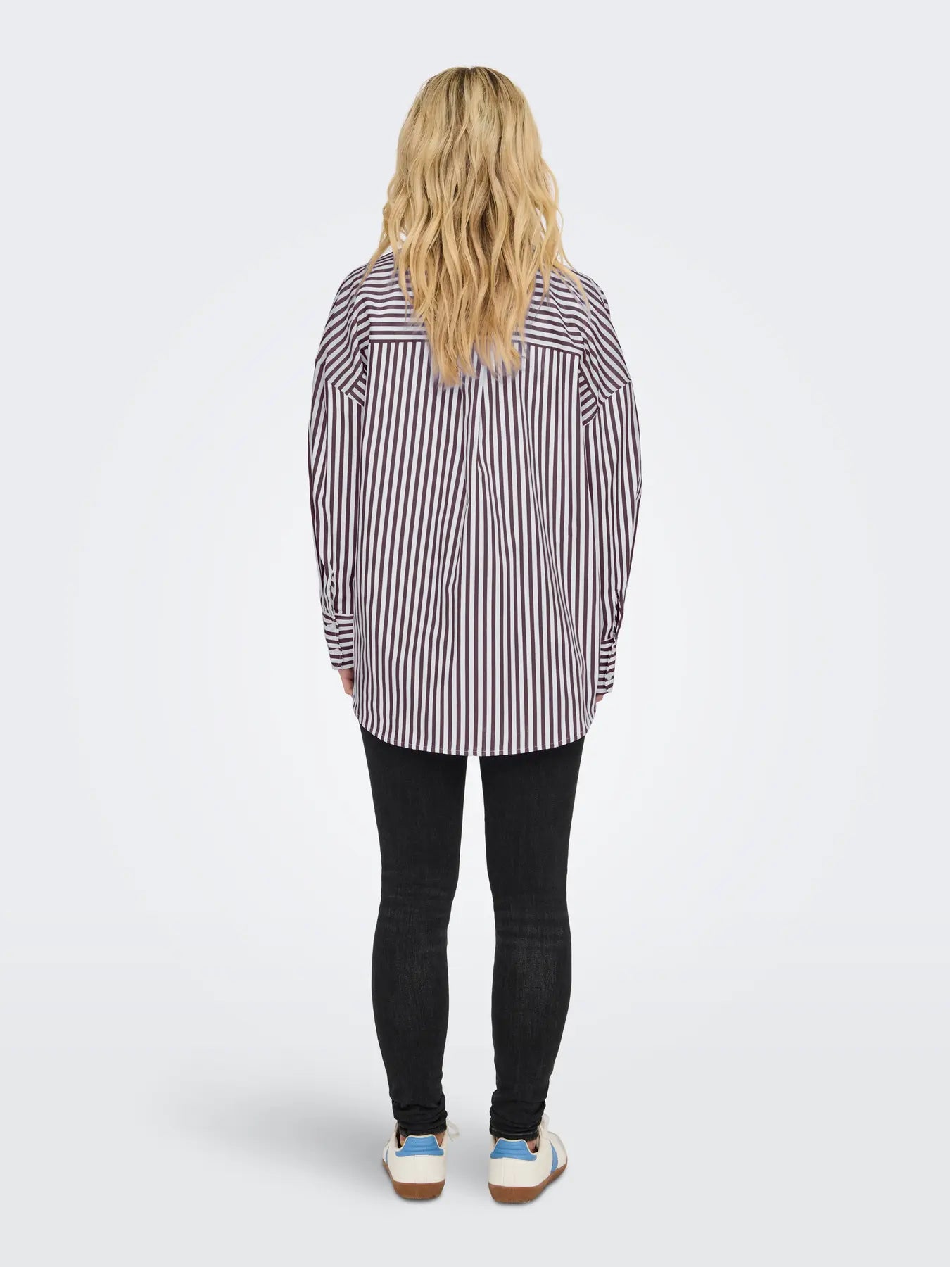 JDY VESPER L/S LOOSE SHIRT STR