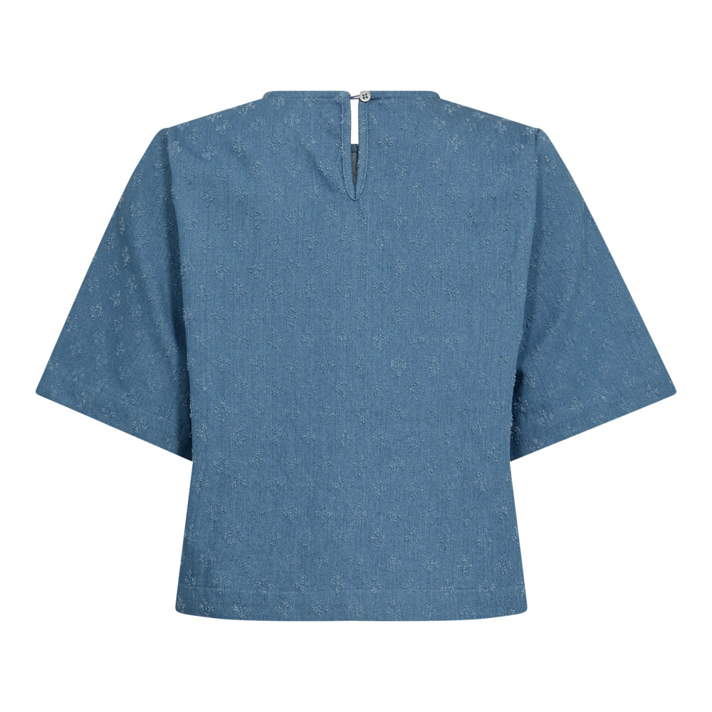 PRISMCC DENIM SS TOP