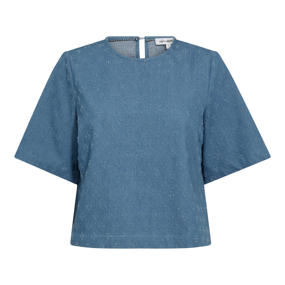 PRISMCC DENIM SS TOP
