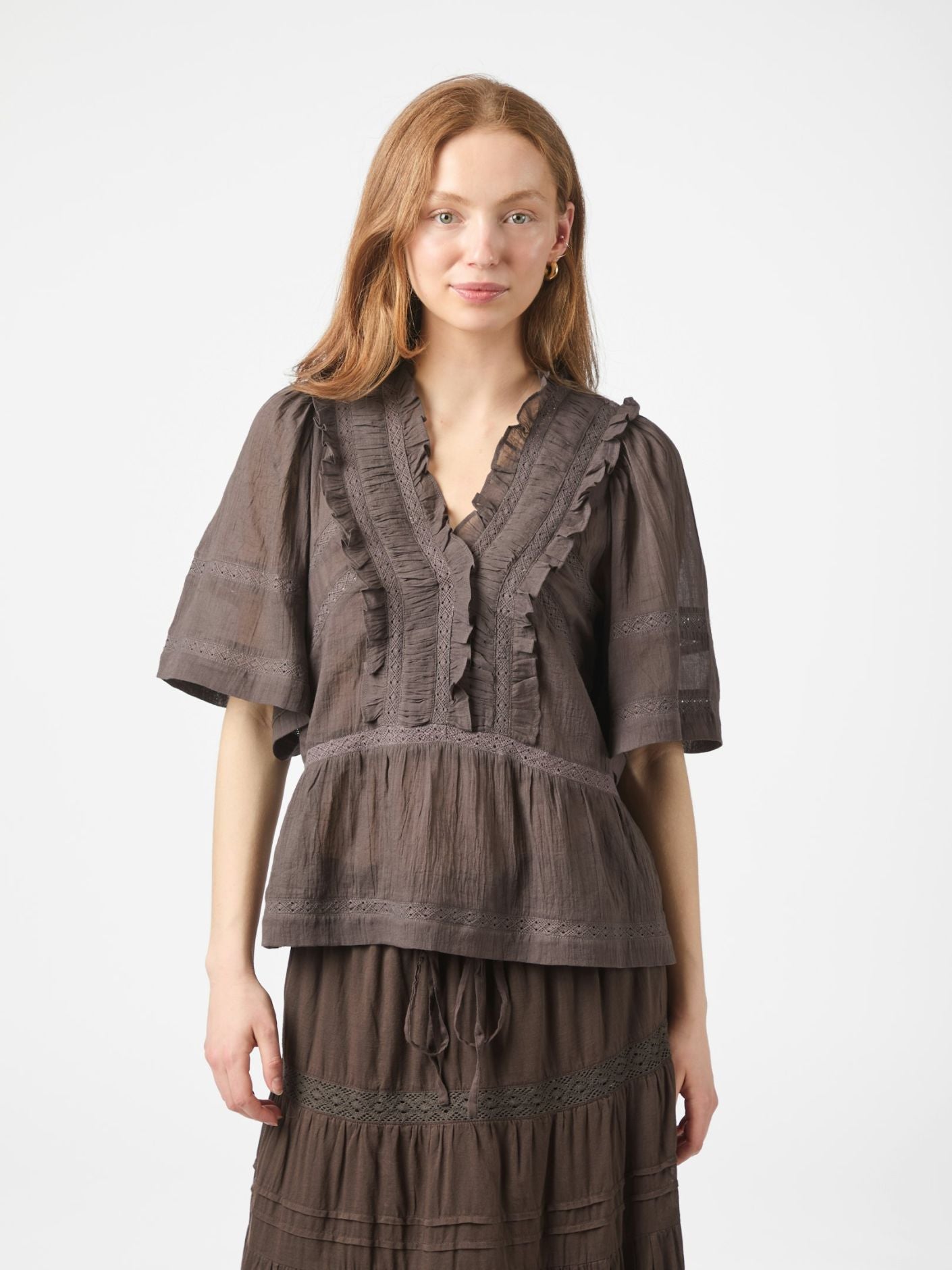 EVIENNE S VOILE TOP