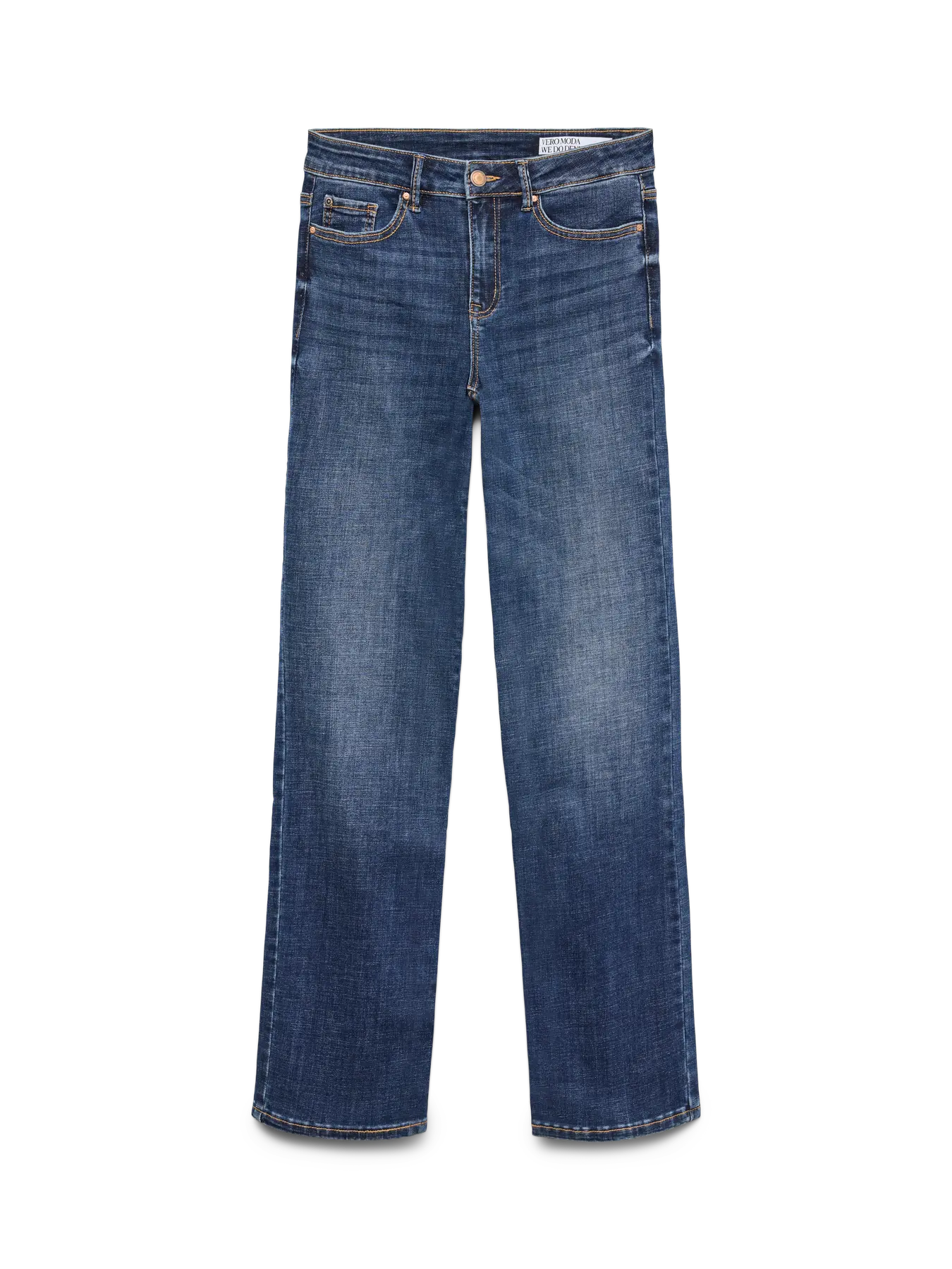 VMFLASH MR STRAIGHT MØRK JEANS