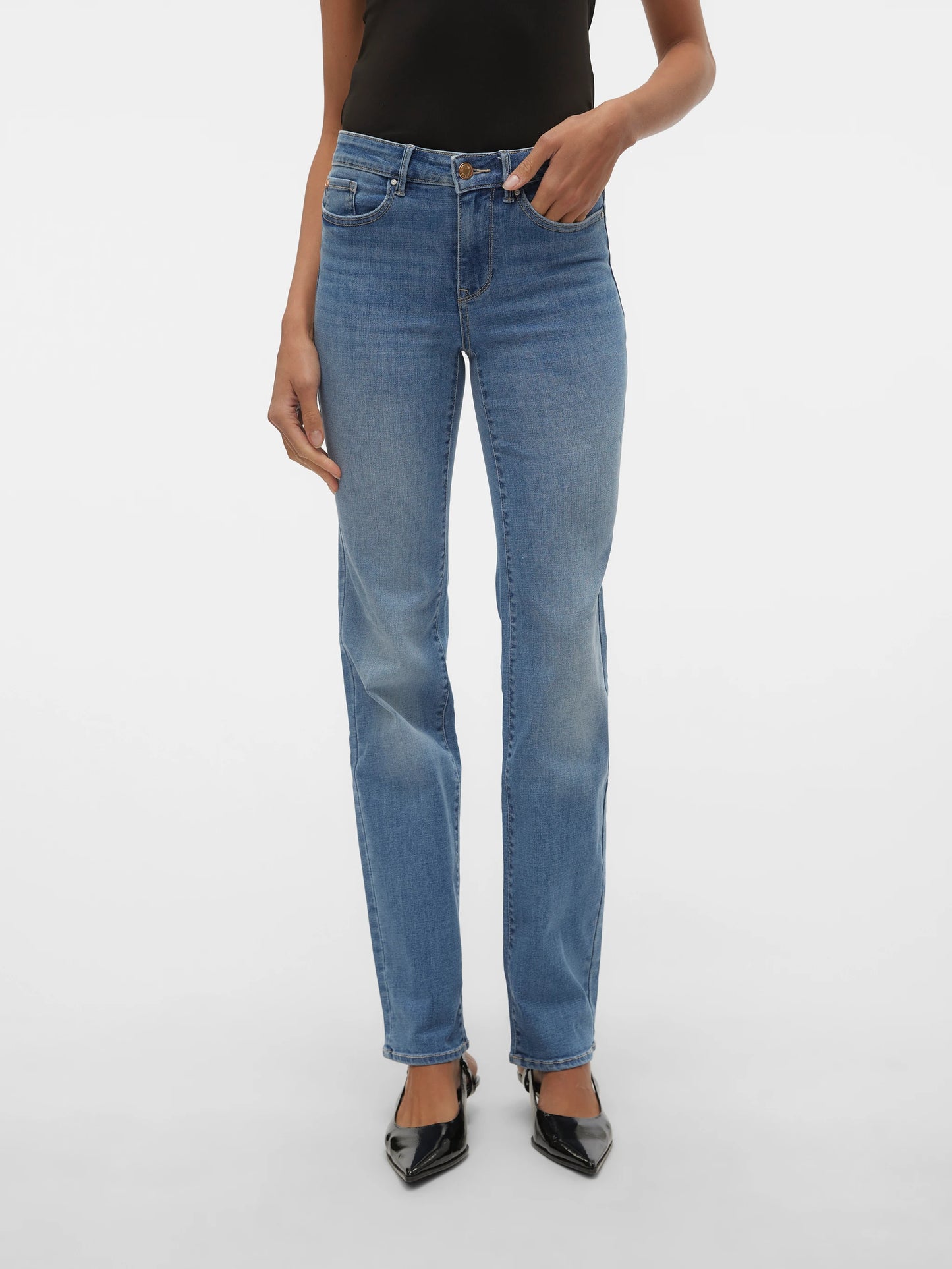 VMFLASH MR STRAIGHT JEANS