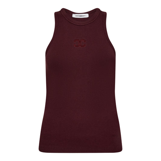 SAHARACC EMBROIDERY TANK TOP