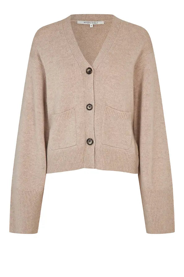 ALPHA FITTED CARDIGAN CARDIGAN