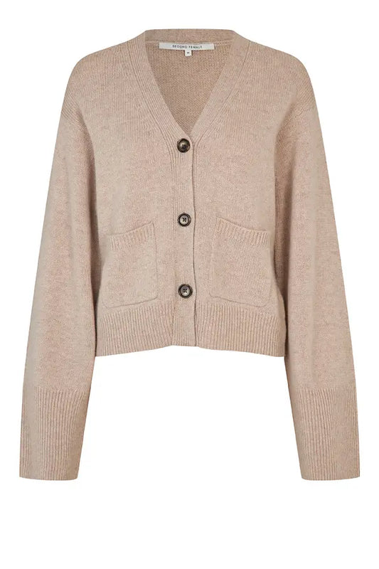 ALPHA FITTED CARDIGAN CARDIGAN