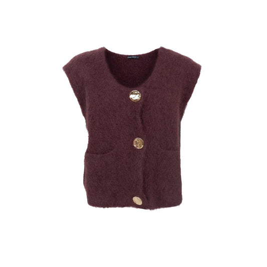 BCBJOERK KNITTED BUTTON VEST