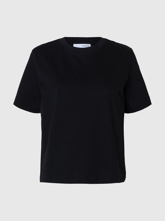 SLFESSENTIAL SS BOXY TEE