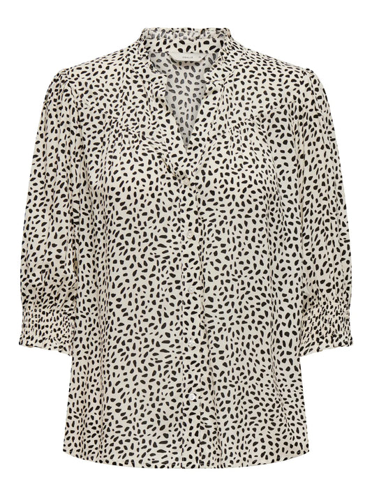 RAYA 3/4 SHIRT HVID Skjorter