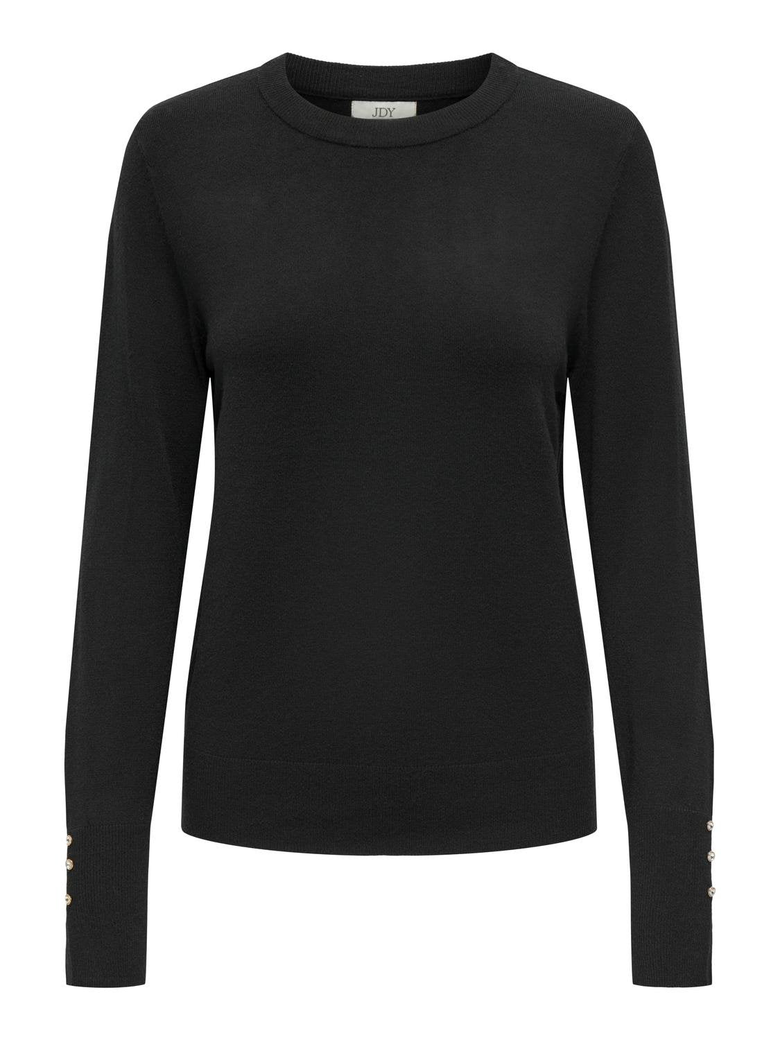 JDYMALOU LS ON BUTTON PULLOVER