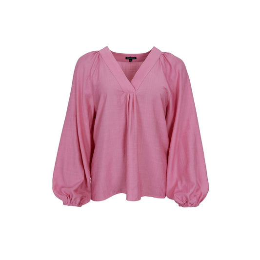 BC LUISA RAGLAN BLOUSE LYSERØD