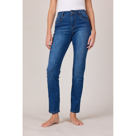 PATTI ZIP DENIM JEANS