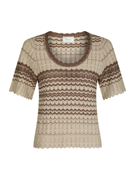 NN MEIKO STITCH KNIT BLOUSE To