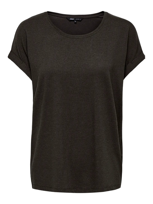 ONLMOSTER S/S O-NECK TOP ROSA