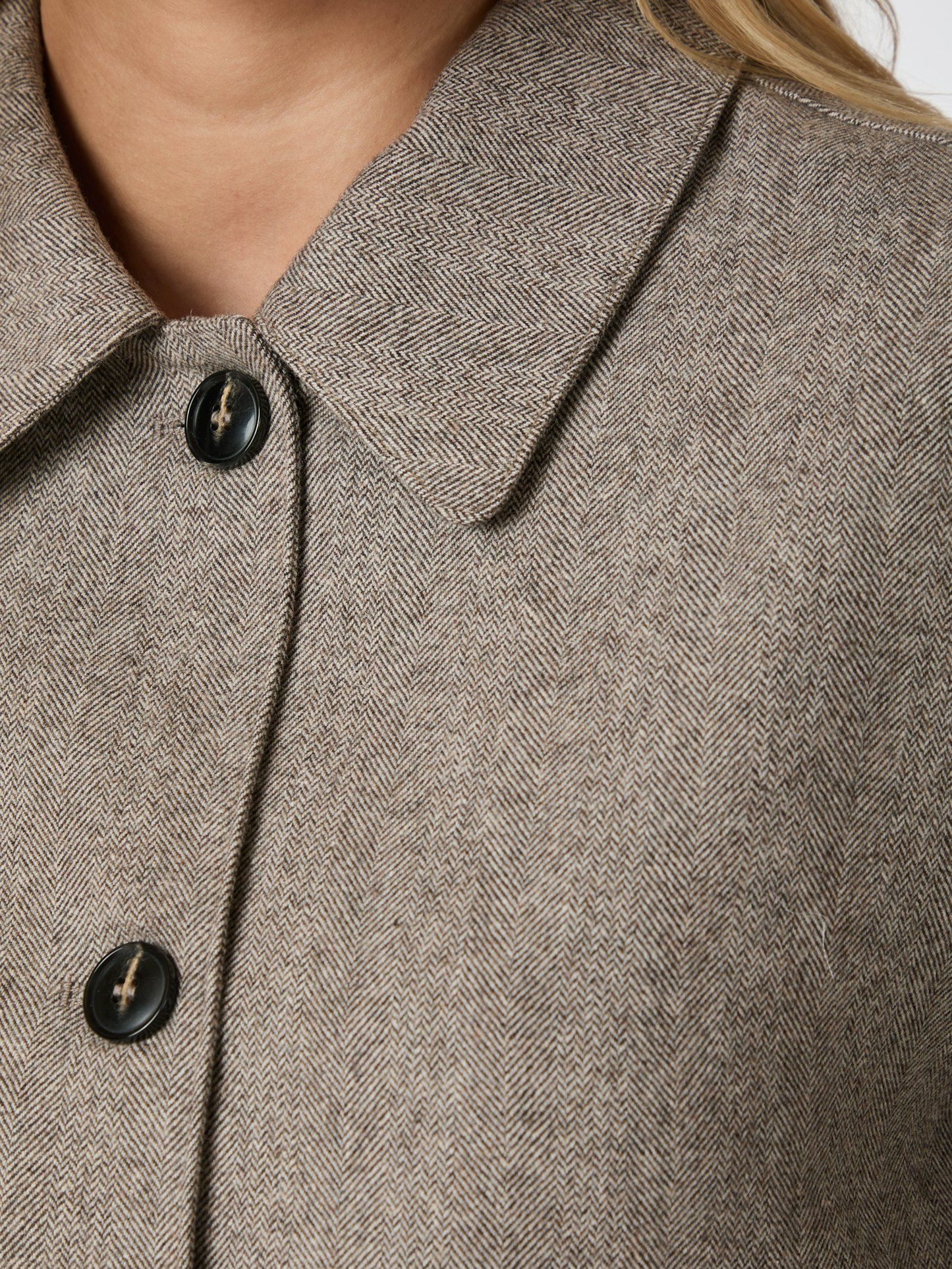 ROMANA HERRINGBONE JACKET JAKK