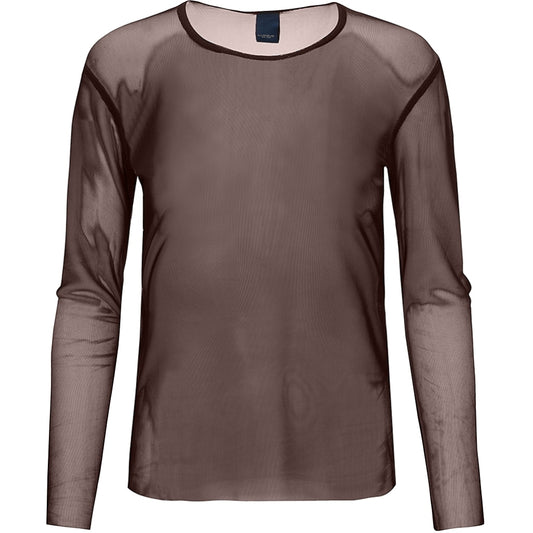 SIGBORG MESH BRUN T-Shirts