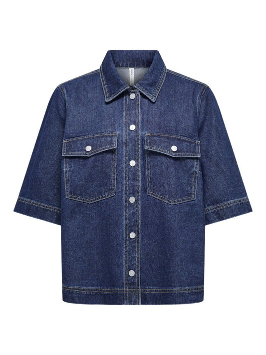 BELLE S/S SHIRT DENIM